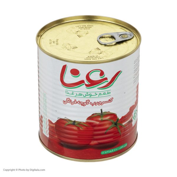 رب گوجه فرنگی رعنا 800 گرمی