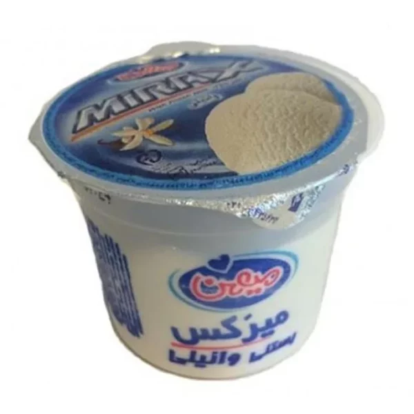 بستنی لیوانی وانیلی میهن